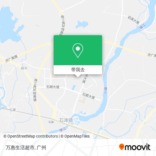 万惠生活超市地图