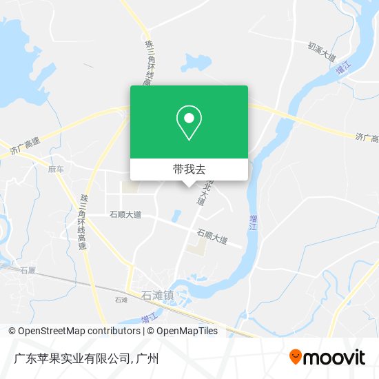 广东苹果实业有限公司地图