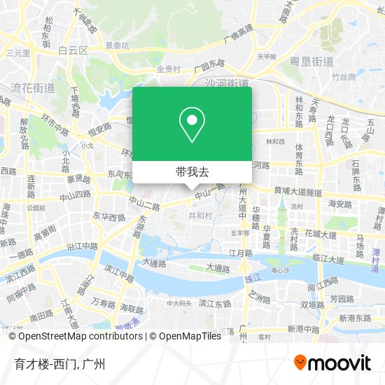 育才楼-西门地图