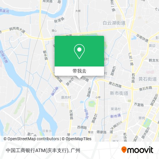 中国工商银行ATM(庆丰支行)地图
