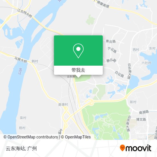云东海站地图