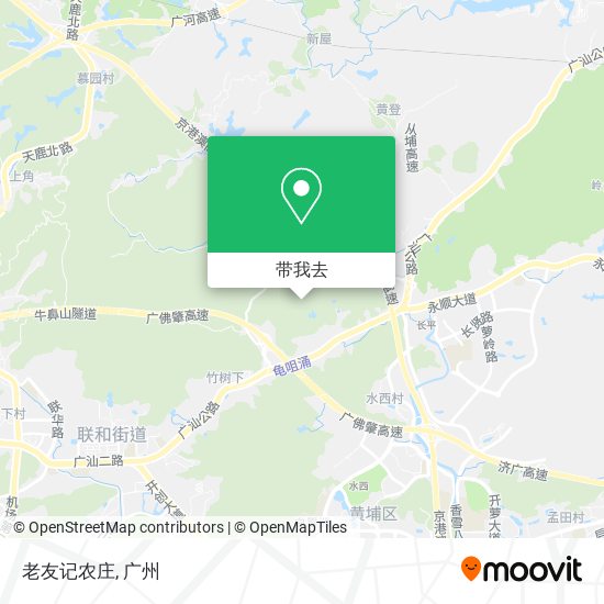 老友记农庄地图