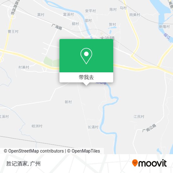 胜记酒家地图