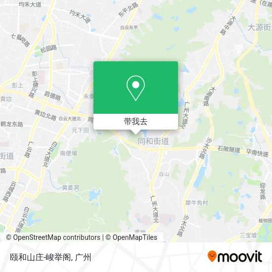 颐和山庄-峻举阁地图