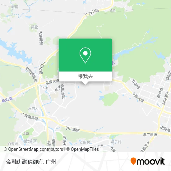 金融街融穗御府地图