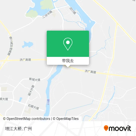增江大桥地图