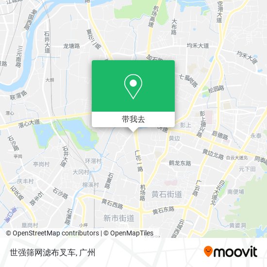 世强筛网滤布叉车地图
