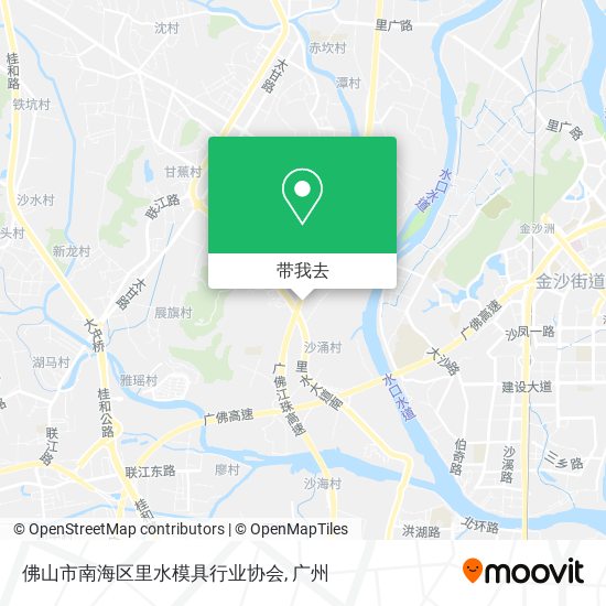 佛山市南海区里水模具行业协会地图