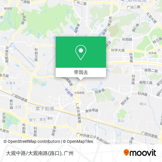 大观中路/大观南路(路口)地图