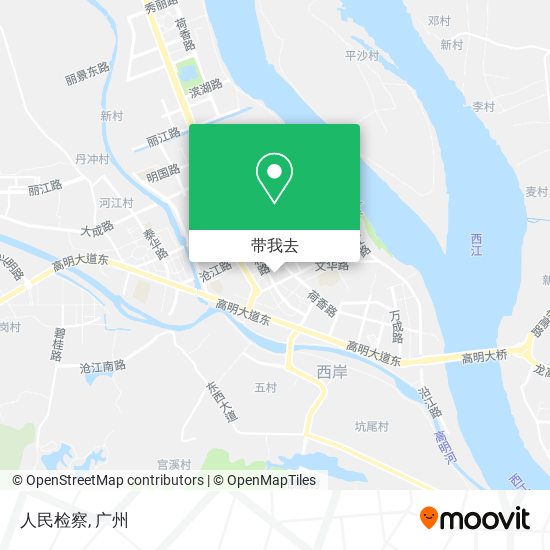 人民检察地图