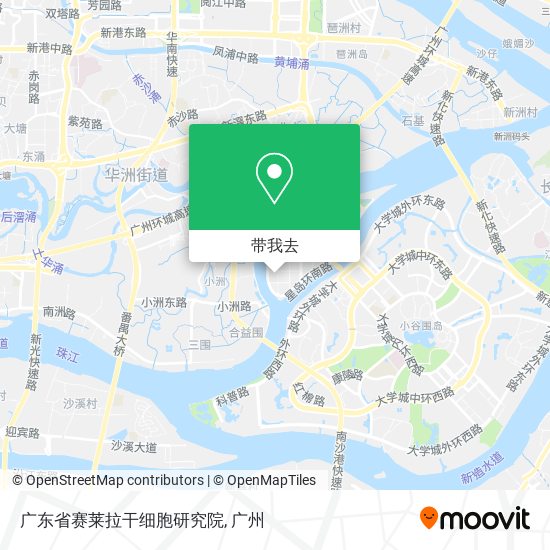 广东省赛莱拉干细胞研究院地图
