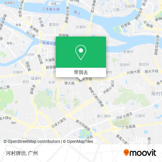 河村牌坊地图