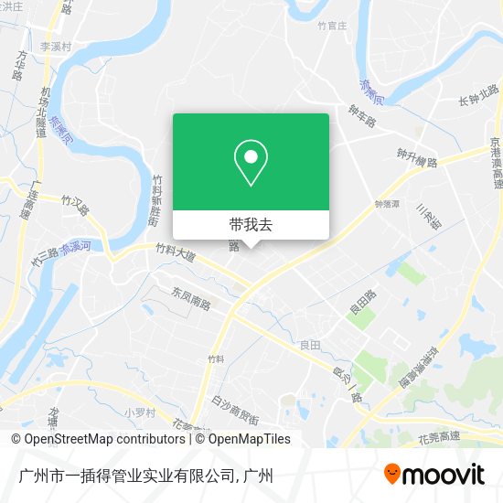 广州市一插得管业实业有限公司地图