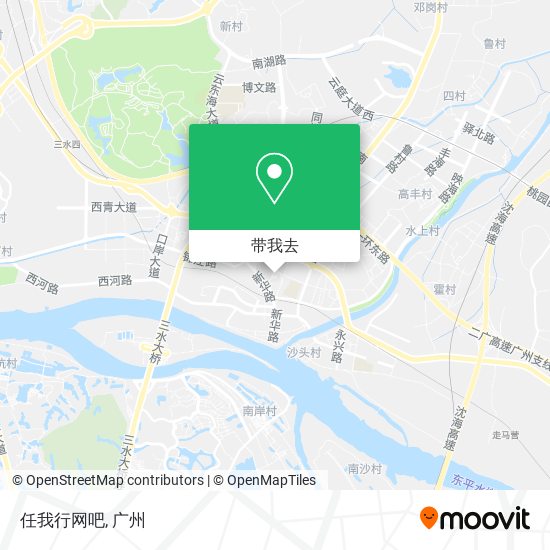 任我行网吧地图