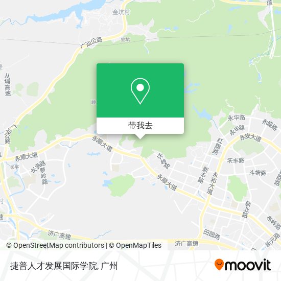 捷普人才发展国际学院地图