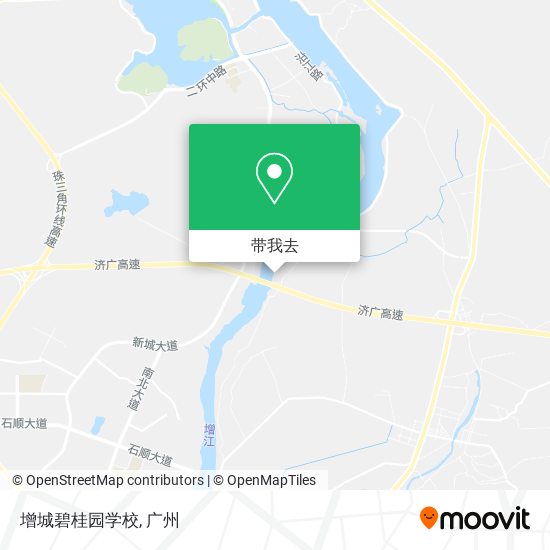 增城碧桂园学校地图