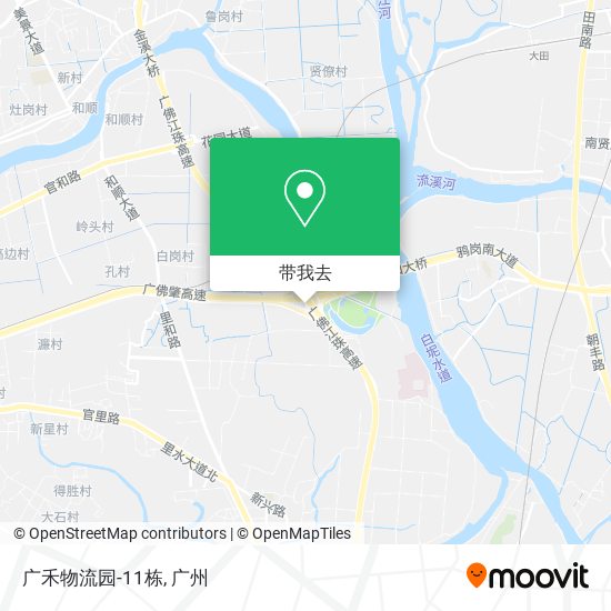 广禾物流园-11栋地图
