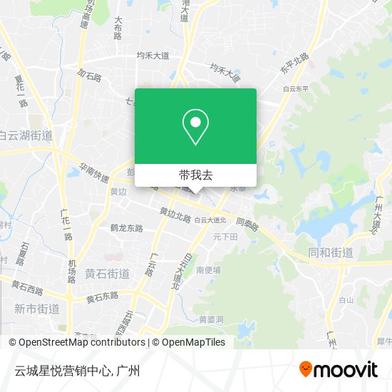云城星悦营销中心地图