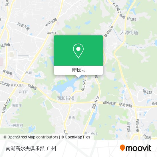 南湖高尔夫俱乐部地图