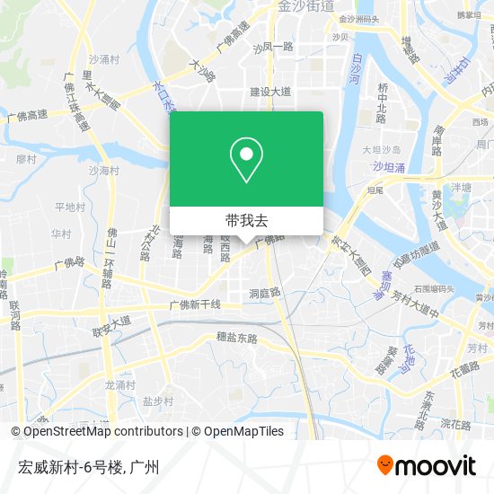 宏威新村-6号楼地图