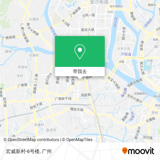 宏威新村-6号楼地图