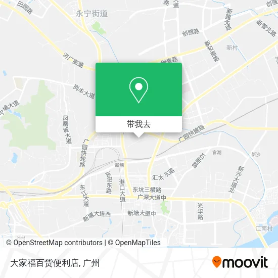 大家福百货便利店地图