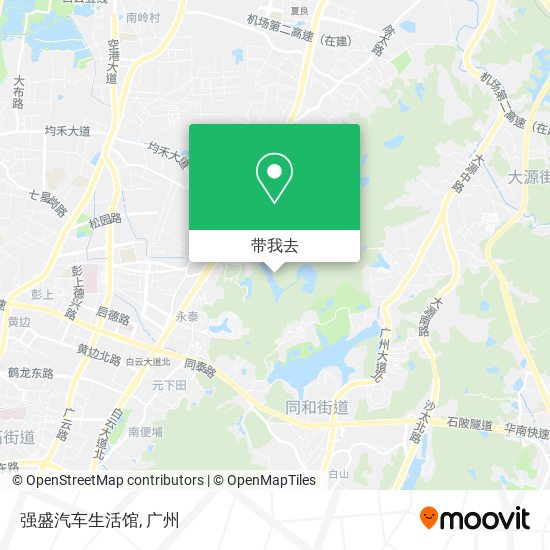 强盛汽车生活馆地图