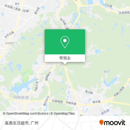 嘉惠生活超市地图