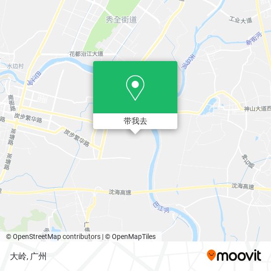 大岭地图