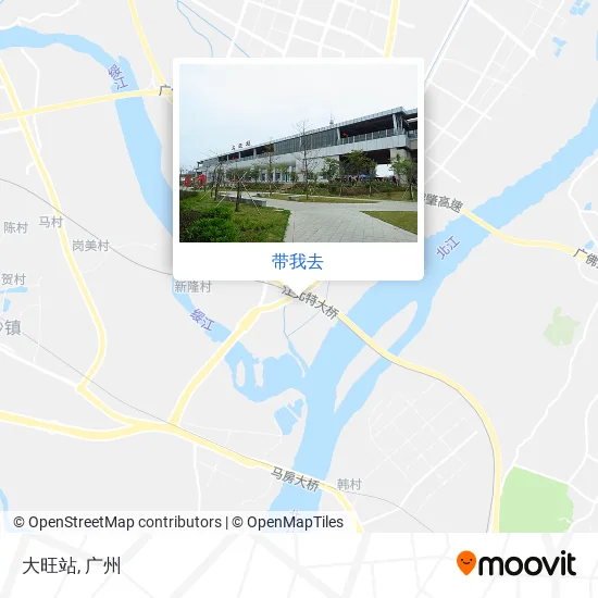 大旺站地图