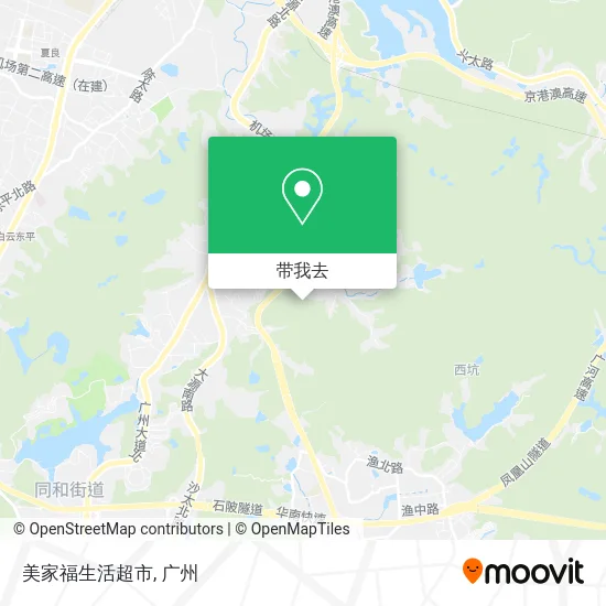 美家福生活超市地图