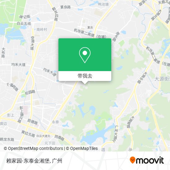 赖家园-东泰金湘堡地图