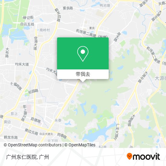 广州东仁医院地图