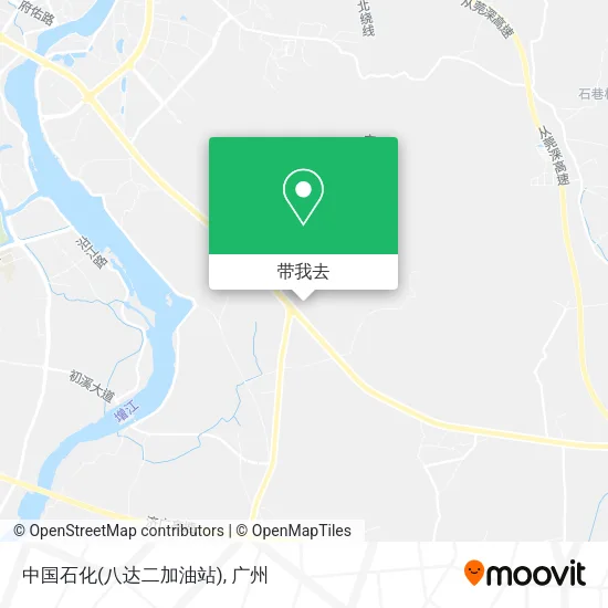 中国石化(八达二加油站)地图