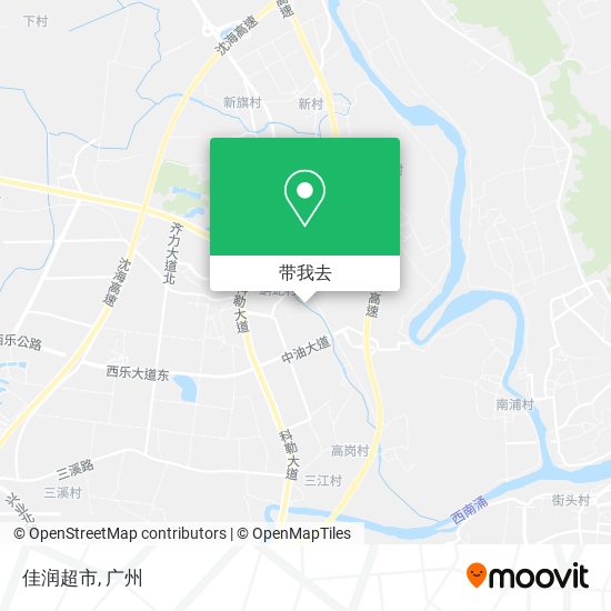 佳润超市地图