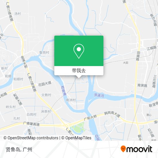 贤鲁岛地图