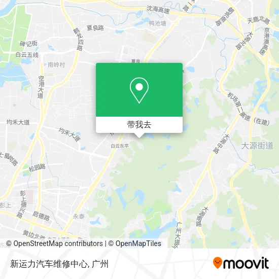新运力汽车维修中心地图