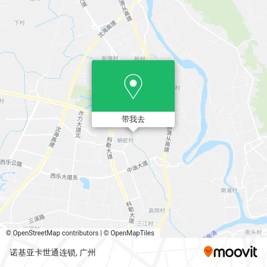 诺基亚卡世通连锁地图