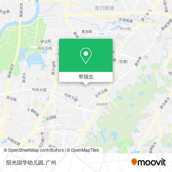 阳光国学幼儿园地图