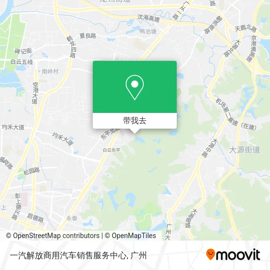 一汽解放商用汽车销售服务中心地图