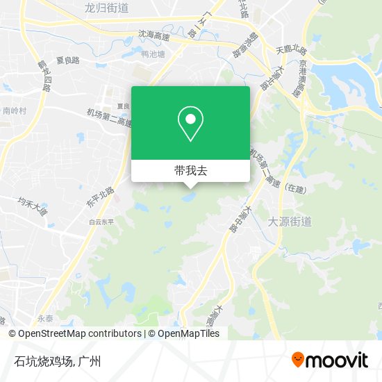 石坑烧鸡场地图