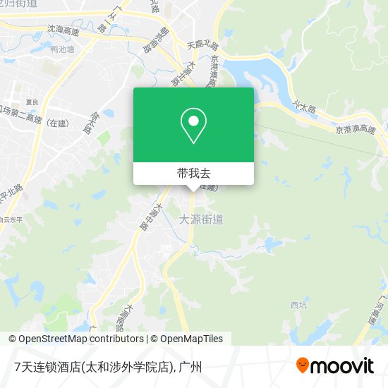 7天连锁酒店(太和涉外学院店)地图