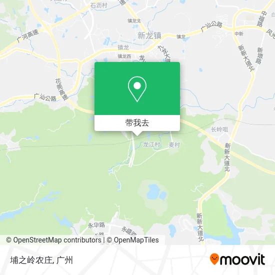 埔之岭农庄地图