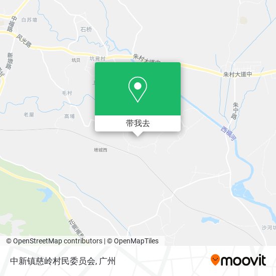 中新镇慈岭村民委员会地图