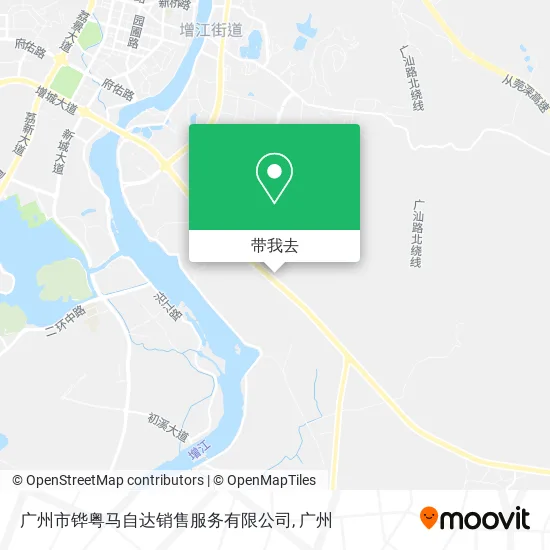 广州市铧粤马自达销售服务有限公司地图