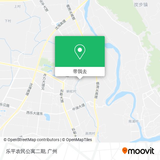 乐平农民公寓二期地图