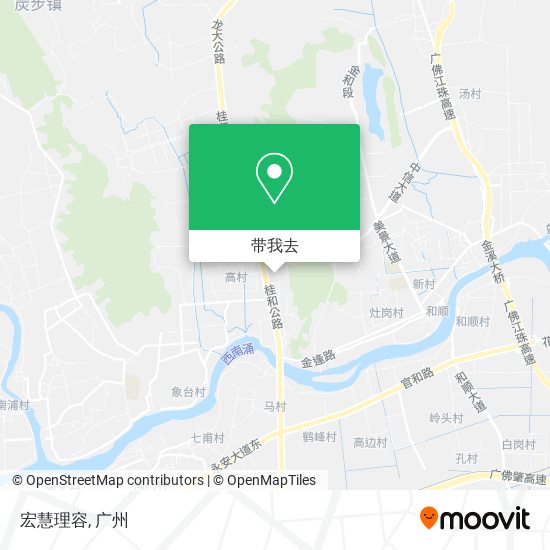 宏慧理容地图
