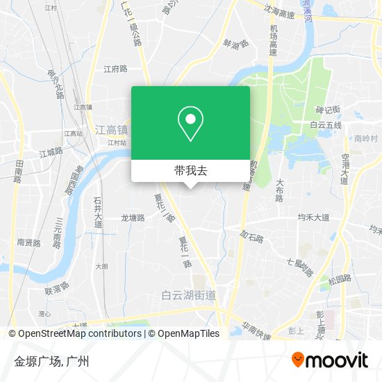 金塬广场地图