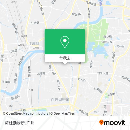 谭杜勋诊所地图