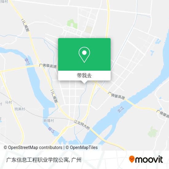 广东信息工程职业学院公寓地图